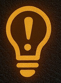 Bulb failure indicator (yellow)