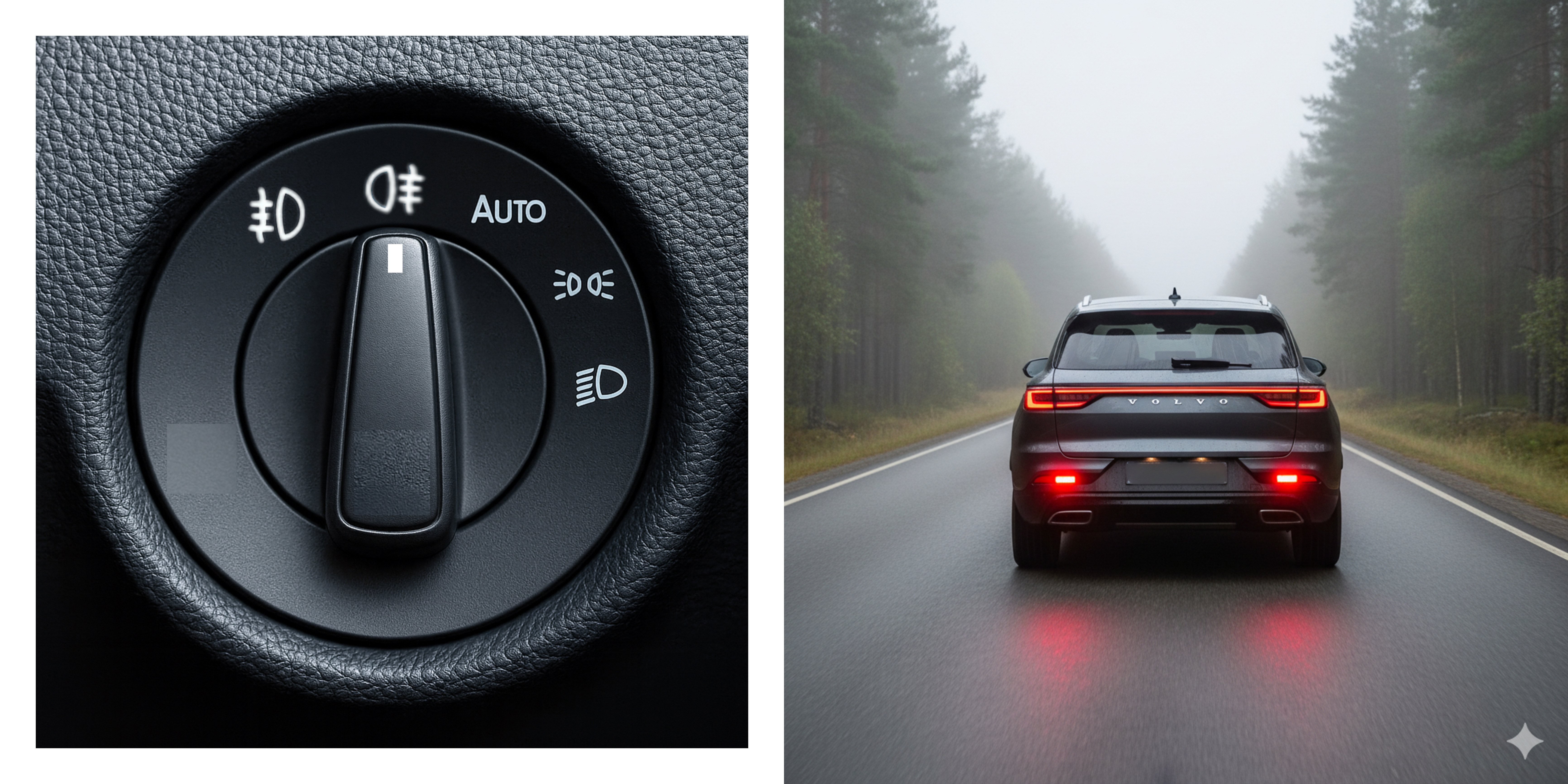 Dashboard indicator for rear fog lamp