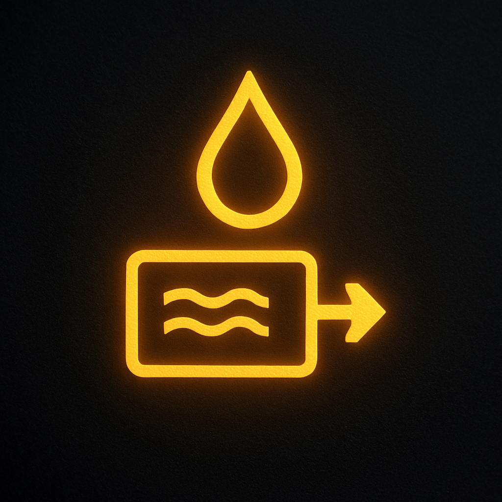 AdBlue DEF level warning symbol