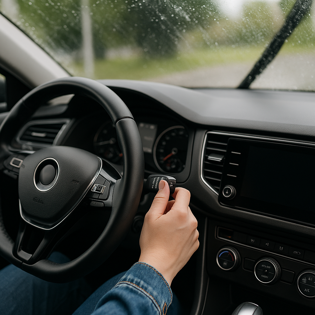 Operating wipers and washer fluid